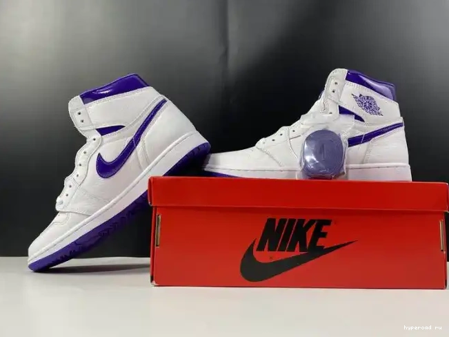 AIR HIGH COURT PURPLE JORDAN RETRO 1 CD0461-151 0413